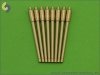 Master SM-700-029 France 380 mm/45 (14.96in) Model 1935 barrels - for turrets without blastbags (8pcs)
